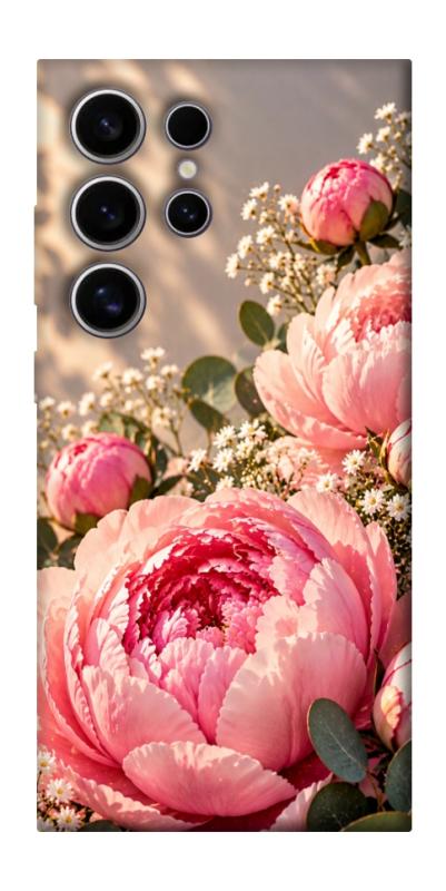 Чохол itsPrint Рожеві півонії для Samsung Galaxy S25 Ultra, armored, купити оптом з доставкою