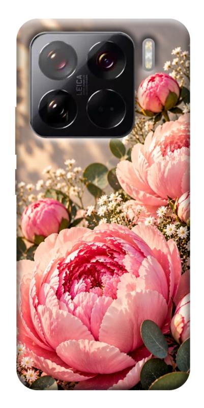 Чохол itsPrint Рожеві півонії для Xiaomi 15 Pro, armored, купити оптом з доставкою