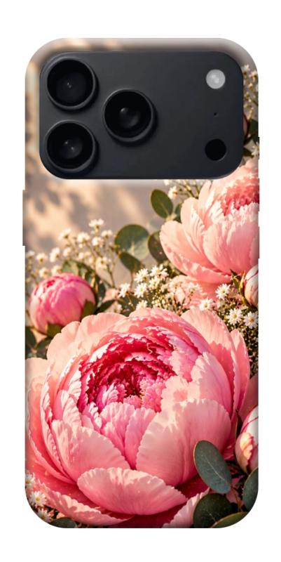 Чехол itsPrint Рожеві півонії для Apple iPhone 17 Pro (6.3"), armored, купить оптом с доставкой