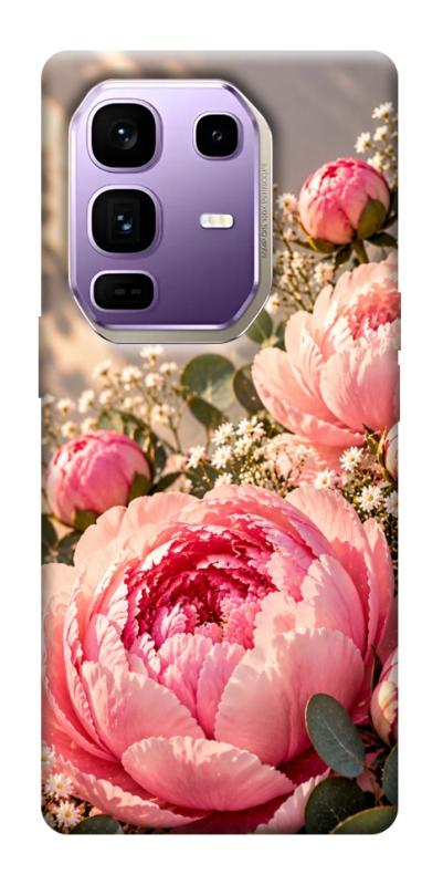 Чехол itsPrint Рожеві півонії для Infinix Note 50 Pro+, armored, купить оптом с доставкой