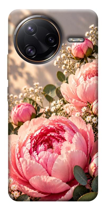 Чохол itsPrint Рожеві півонії для Xiaomi Poco F7, armored, купити оптом з доставкою