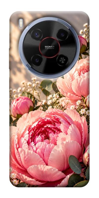 Чехол itsPrint Рожеві півонії для ZTE Nubia V70 Max, armored, купить оптом с доставкой