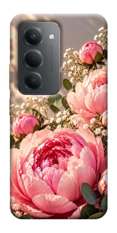Чехол itsPrint Рожеві півонії для Xiaomi Redmi 15 4G (Global) / 5G, armored, купить оптом с доставкой