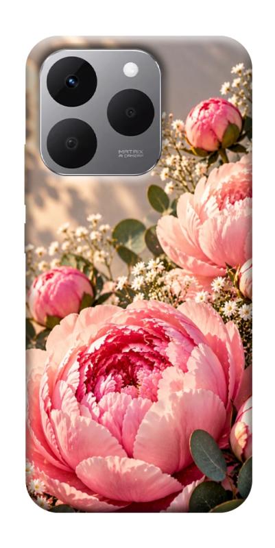 Чехол itsPrint Рожеві півонії для Realme 15T, armored, купить оптом с доставкой