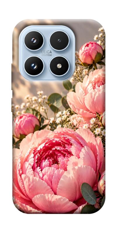 Чохол itsPrint Рожеві півонії для Xiaomi 17 Pro, armored, купити оптом з доставкою