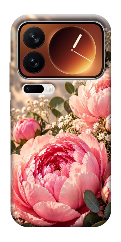 Чехол itsPrint Рожеві півонії для Xiaomi 17 Pro Max, armored, купить оптом с доставкой