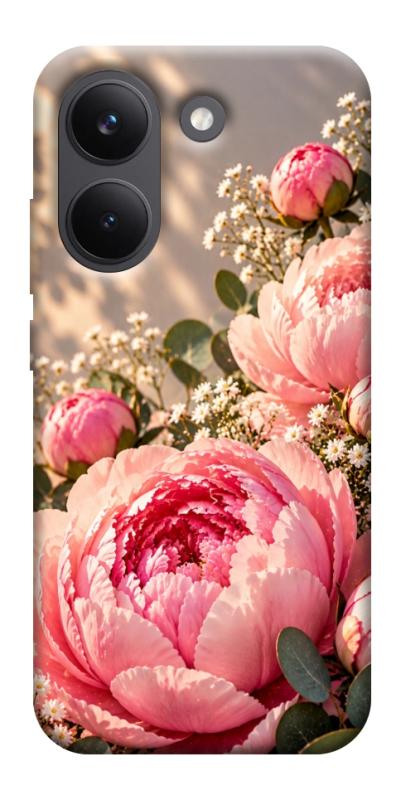 Чехол itsPrint Рожеві півонії для Xiaomi Poco X8 Pro, armored, купить оптом с доставкой