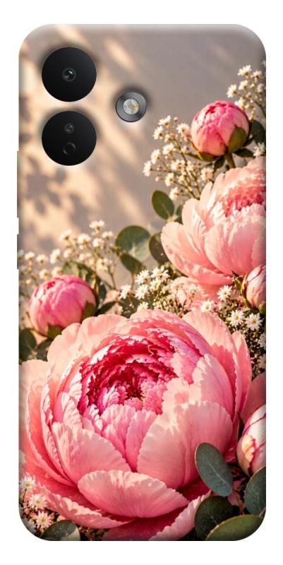 Чехол itsPrint Рожеві півонії для Xiaomi Redmi Note 17 Pro, armored, купить оптом с доставкой