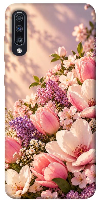 Чохол itsPrint Сад у ніжних барвах для Samsung Galaxy A70 (A705F), armored, купити оптом з доставкою