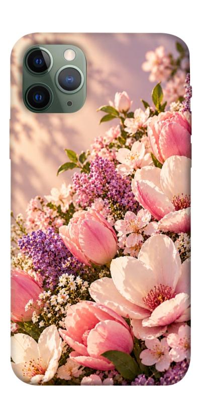 Чохол itsPrint Сад у ніжних барвах для Apple iPhone 11 Pro (5.8"), armored, купити оптом з доставкою