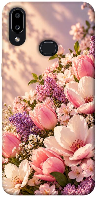 Чехол itsPrint Сад у ніжних барвах для Samsung Galaxy A10s, armored, купить оптом с доставкой