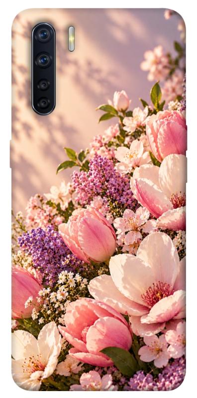 Чехол itsPrint Сад у ніжних барвах для Oppo A91, armored, купить оптом с доставкой