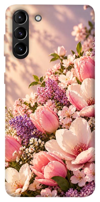 Чохол itsPrint Сад у ніжних барвах для Samsung Galaxy S21+, armored, купити оптом з доставкою