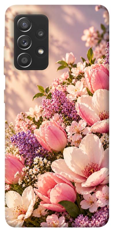 Чохол itsPrint Сад у ніжних барвах для Samsung Galaxy A72 4G / A72 5G, armored, купити оптом з доставкою
