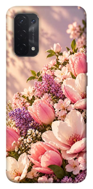 Чехол itsPrint Сад у ніжних барвах для Oppo A54 4G, armored, купить оптом с доставкой