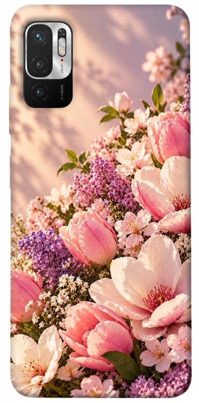 Чохол itsPrint Сад у ніжних барвах для Xiaomi Redmi Note 10 5G, armored, купити оптом з доставкою