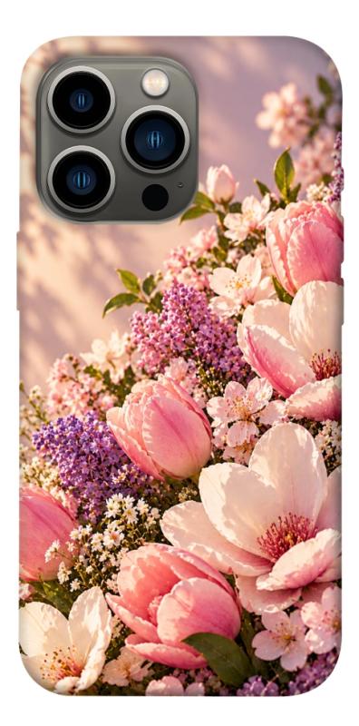 Чохол itsPrint Сад у ніжних барвах для Apple iPhone 13 Pro (6.1"), armored, купити оптом з доставкою