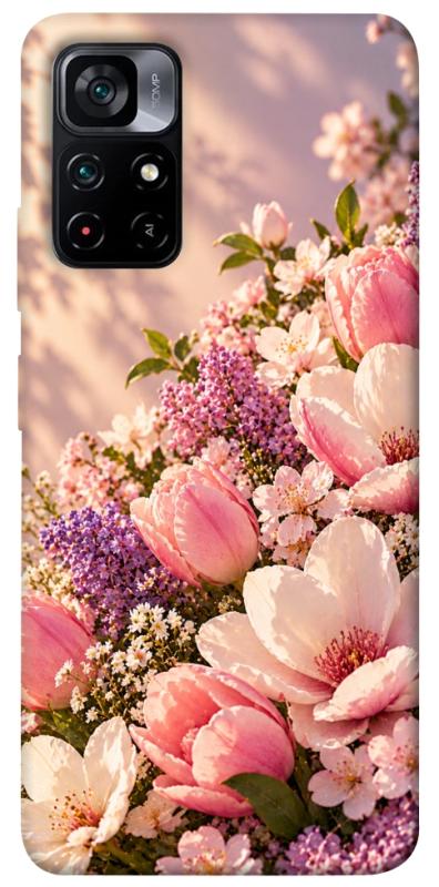 Чохол itsPrint Сад у ніжних барвах для Xiaomi Poco M4 Pro 5G, armored, купити оптом з доставкою