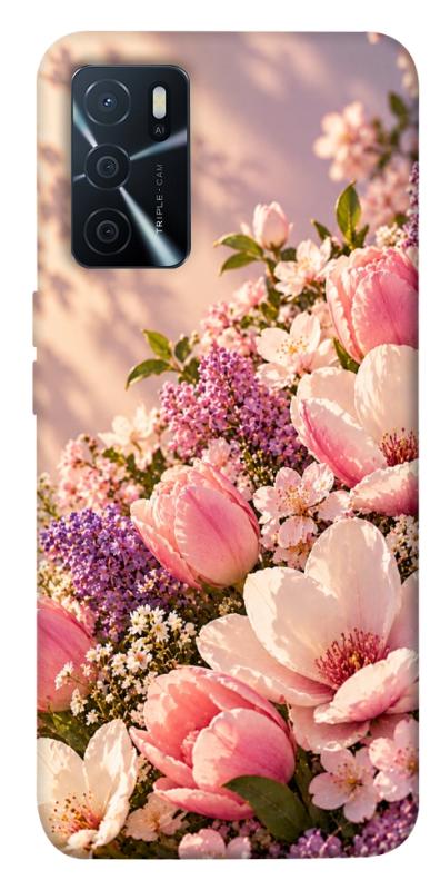 Чохол itsPrint Сад у ніжних барвах для Oppo A16s / A16, armored, купити оптом з доставкою