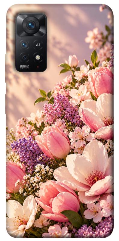 Чохол itsPrint Сад у ніжних барвах для Xiaomi Redmi Note 11 Pro 4G/5G, armored, купити оптом з доставкою
