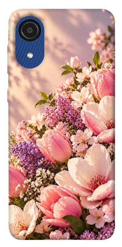 Чохол itsPrint Сад у ніжних барвах для Samsung Galaxy A03 Core, armored, купити оптом з доставкою