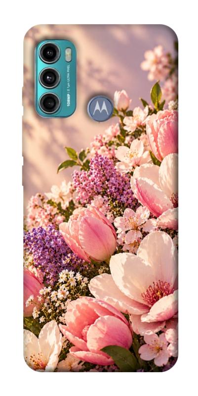 Чехол itsPrint Сад у ніжних барвах для Motorola Moto G60, armored, купить оптом с доставкой