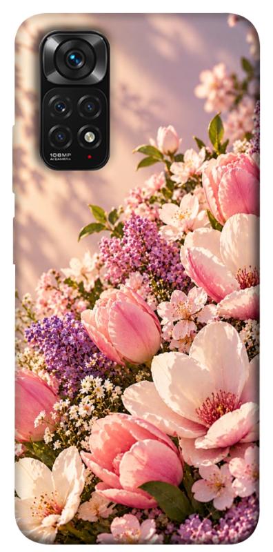 Чехол itsPrint Сад у ніжних барвах для Xiaomi Redmi Note 11 (Global) / Note 11S, armored, купить оптом с доставкой