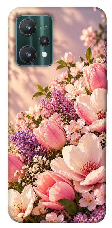 Чохол itsPrint Сад у ніжних барвах для Realme 9 Pro, armored, купити оптом з доставкою