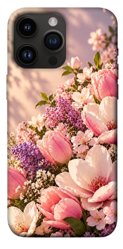Чехол itsPrint Сад у ніжних барвах для Apple iPhone 14 Pro Max (6.7"), armored, купить оптом с доставкой