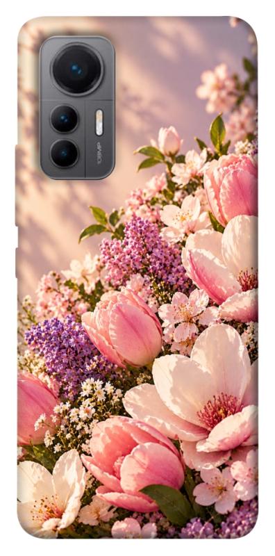 Чохол itsPrint Сад у ніжних барвах для Xiaomi 12 Lite, armored, купити оптом з доставкою