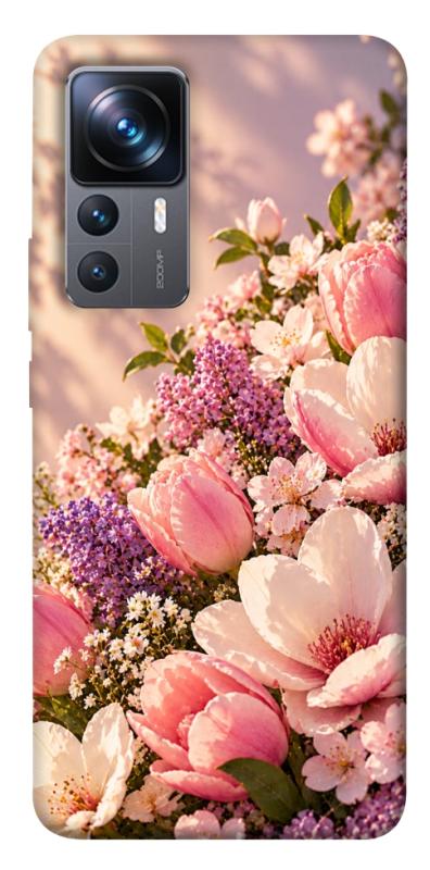 Чохол itsPrint Сад у ніжних барвах для Xiaomi 12T / 12T Pro, armored, купити оптом з доставкою