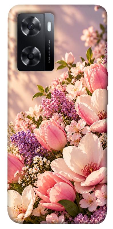 Чехол itsPrint Сад у ніжних барвах для Oppo A57s, armored, купить оптом с доставкой