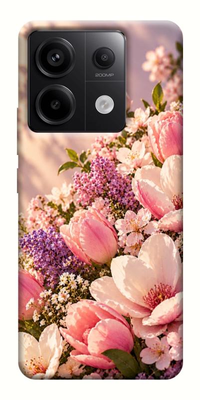 Чохол itsPrint Сад у ніжних барвах для Xiaomi Redmi Note 13 Pro 4G, armored, купити оптом з доставкою
