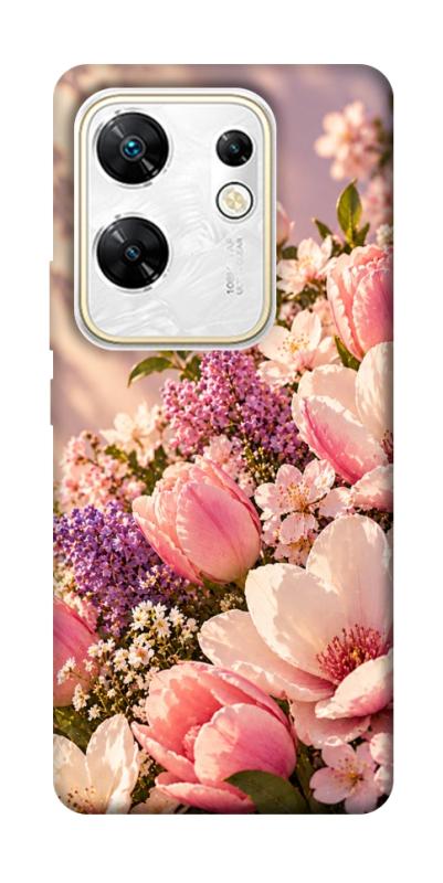 Чехол itsPrint Сад у ніжних барвах для Infinix Zero 30 4G, armored, купить оптом с доставкой