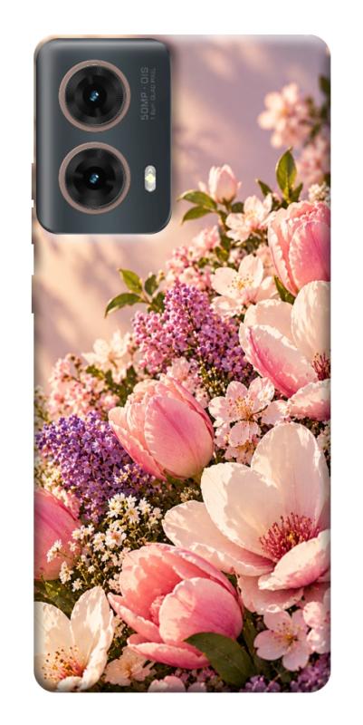 Чохол itsPrint Сад у ніжних барвах для Motorola Moto G85, armored, купити оптом з доставкою