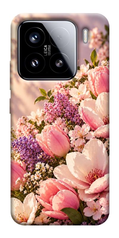 Чехол itsPrint Сад у ніжних барвах для Xiaomi 15, armored, купить оптом с доставкой