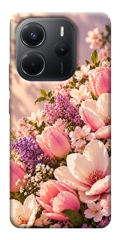 Чехол itsPrint Сад у ніжних барвах для Xiaomi Redmi Note 14 4G (Int. version), armored, купить оптом с доставкой