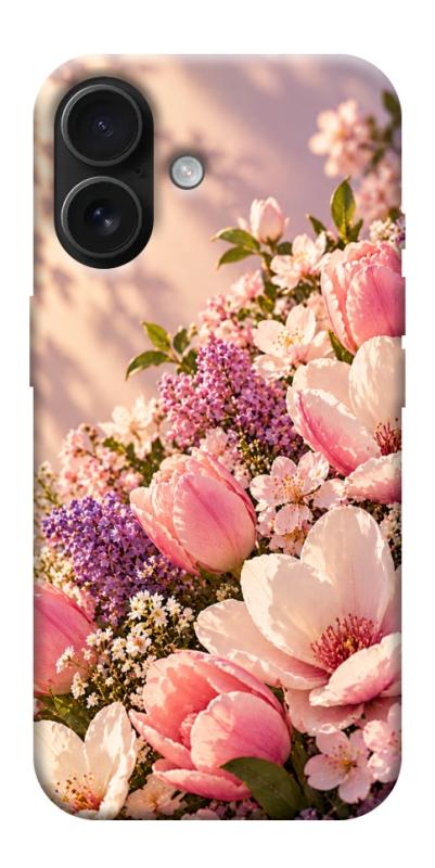 Чехол itsPrint Сад у ніжних барвах для Apple iPhone 17 (6.3"), armored, купить оптом с доставкой