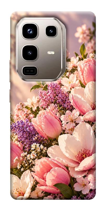Чехол itsPrint Сад у ніжних барвах для Infinix Note 50 Pro 4G, armored, купить оптом с доставкой