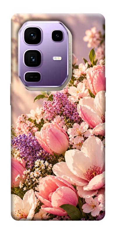 Чехол itsPrint Сад у ніжних барвах для Infinix Note 50 Pro+, armored, купить оптом с доставкой