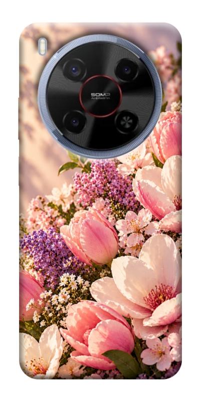 Чехол itsPrint Сад у ніжних барвах для ZTE Nubia V70 Max, armored, купить оптом с доставкой