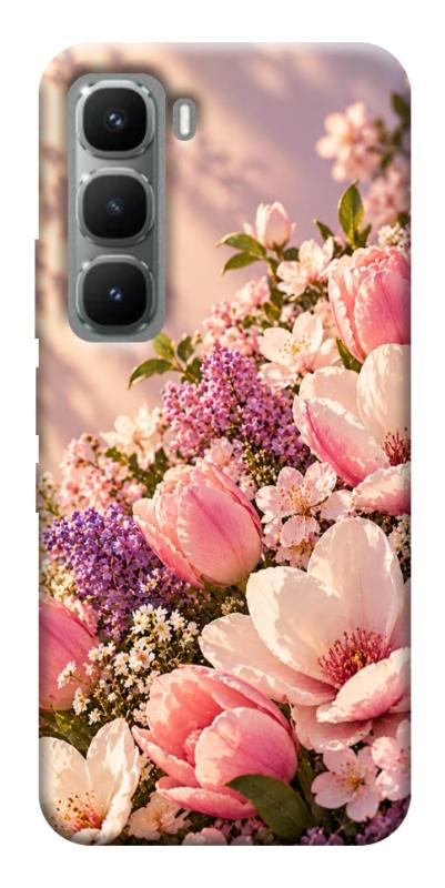 Чехол itsPrint Сад у ніжних барвах для Infinix Hot 60 Pro+, armored, купить оптом с доставкой