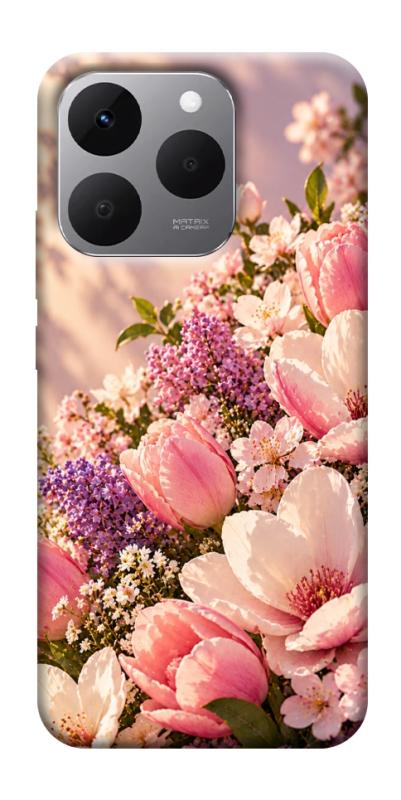 Чехол itsPrint Сад у ніжних барвах для Realme 15T, armored, купить оптом с доставкой