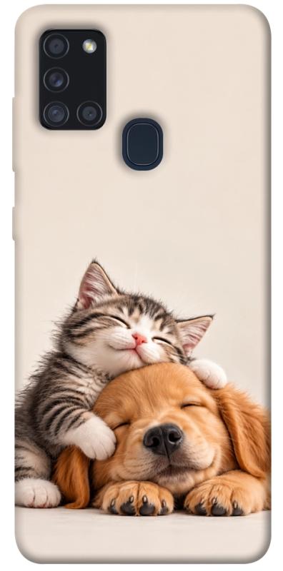 Чехол itsPrint Друзі для Samsung Galaxy A21s, armored, купить оптом с доставкой