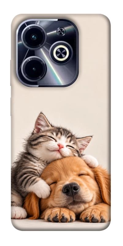Чохол itsPrint Друзі для Infinix Hot 40i, armored, купити оптом з доставкою