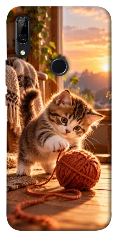 Чехол itsPrint Котик і клубочок затишку для Huawei P Smart Z, armored, купить оптом с доставкой