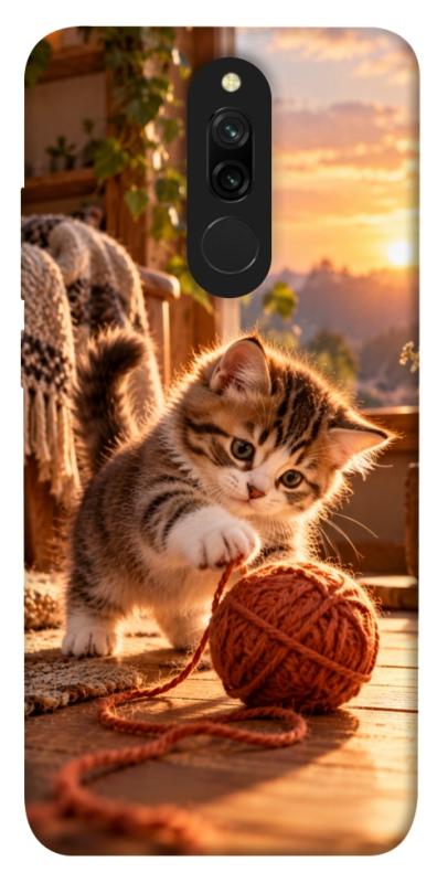 Чехол itsPrint Котик і клубочок затишку для Xiaomi Redmi 8, armored, купить оптом с доставкой