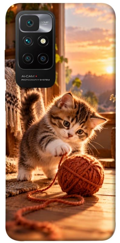 Чехол itsPrint Котик і клубочок затишку для Xiaomi Redmi 10, armored, купить оптом с доставкой
