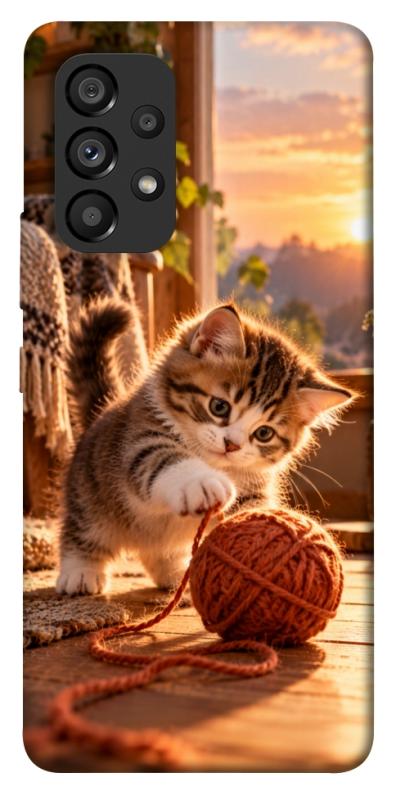 Чехол itsPrint Котик і клубочок затишку для Samsung Galaxy A53 5G, armored, купить оптом с доставкой