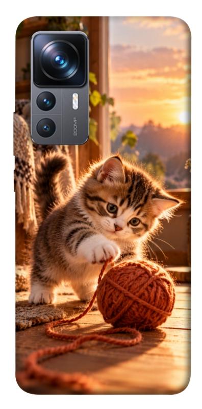 Чохол itsPrint Котик і клубочок затишку для Xiaomi 12T / 12T Pro, armored, купити оптом з доставкою